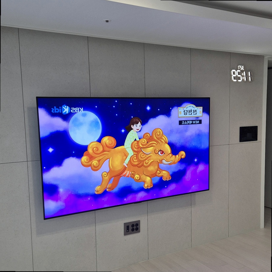 양주 의정부 동두천 포천 남양주 무타공 벽걸이TV 설치